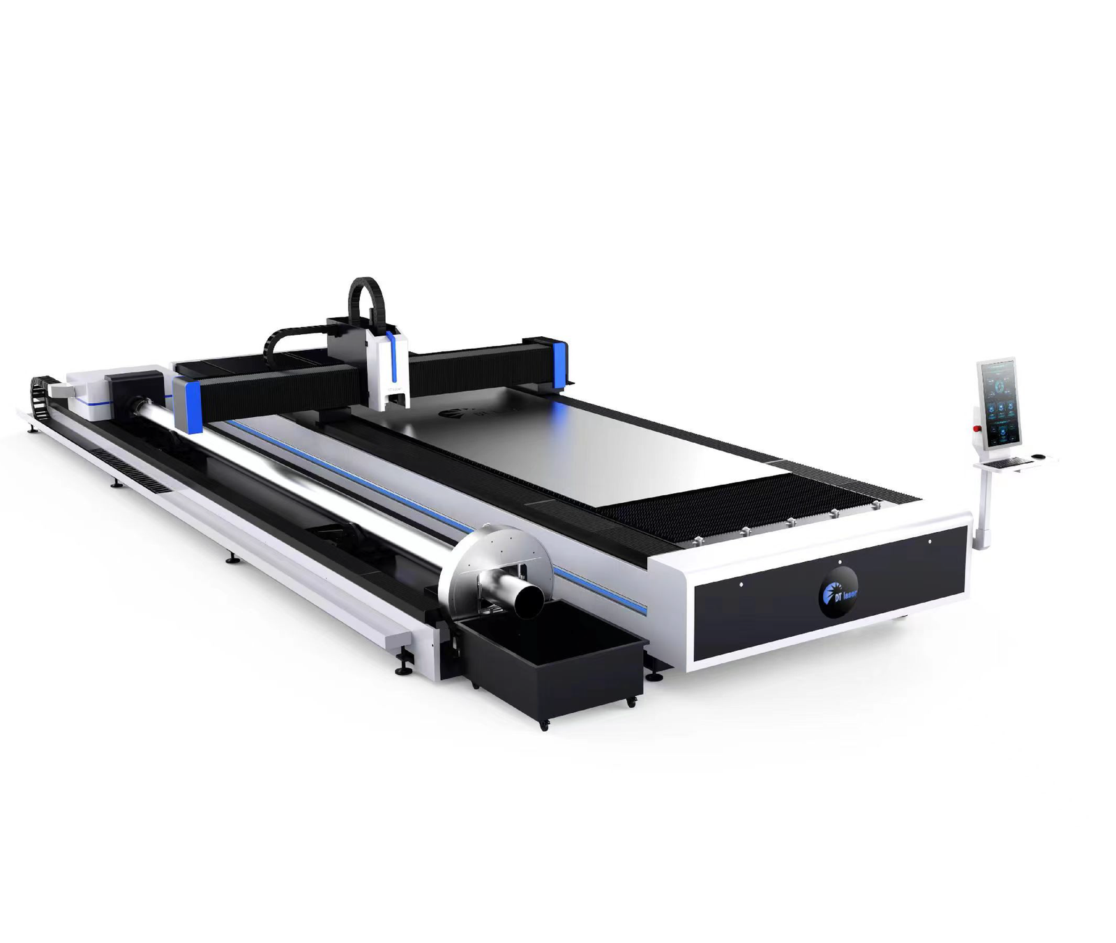 Среднетоннажная лазерная резка труб