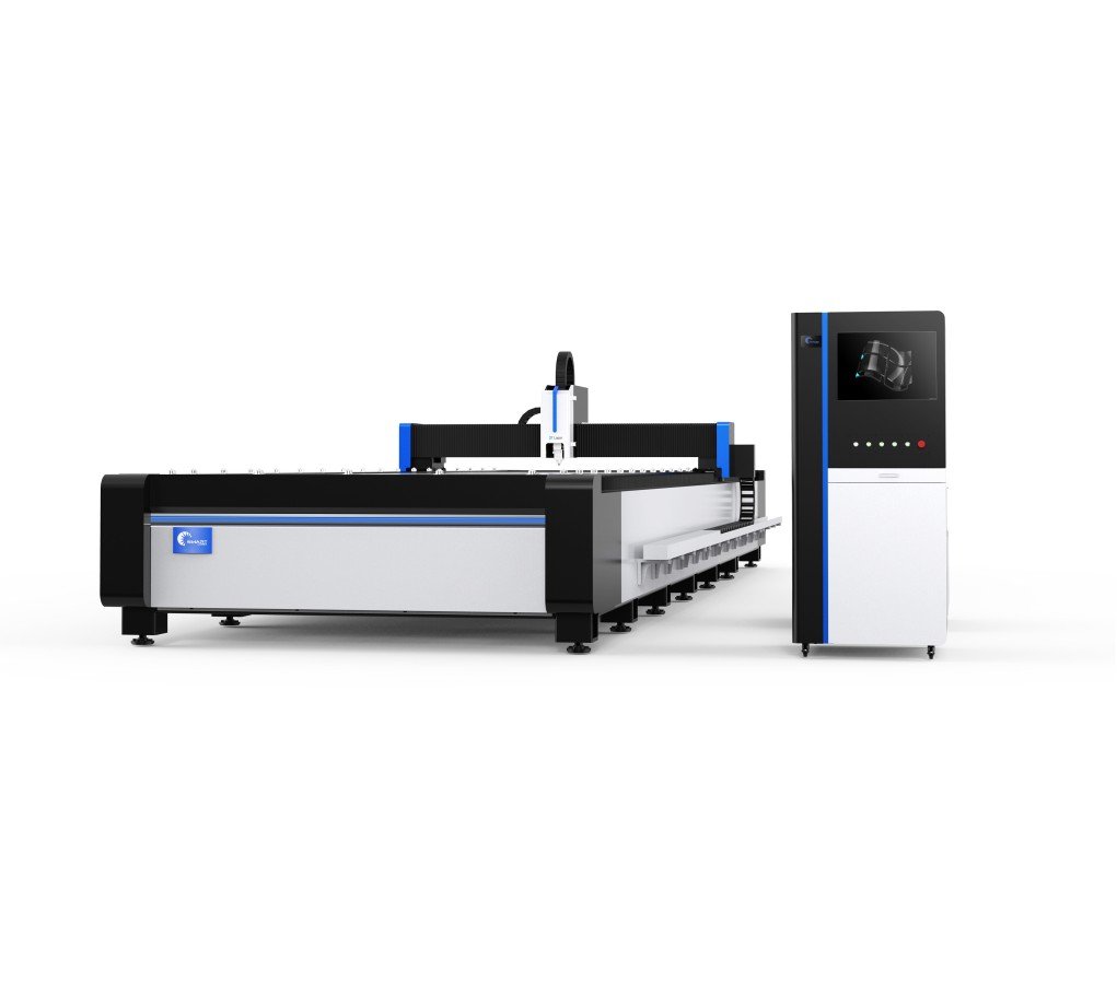 Open-type laser cutting machine