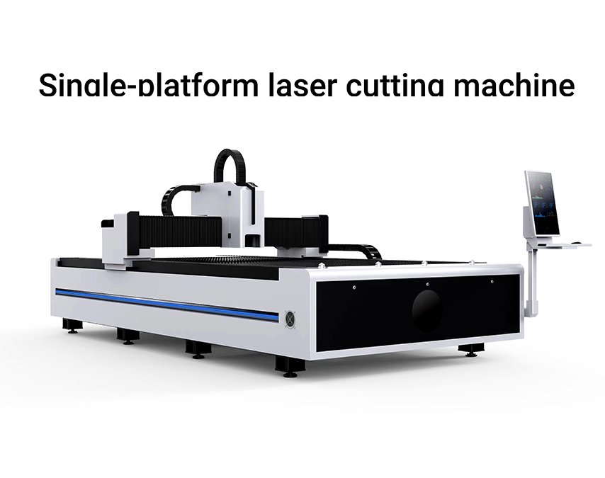 Single-platform laser cutting machine