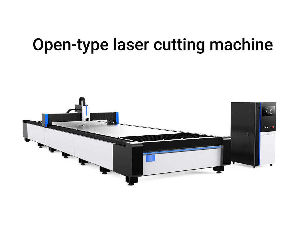 Open-type laser cutting machine